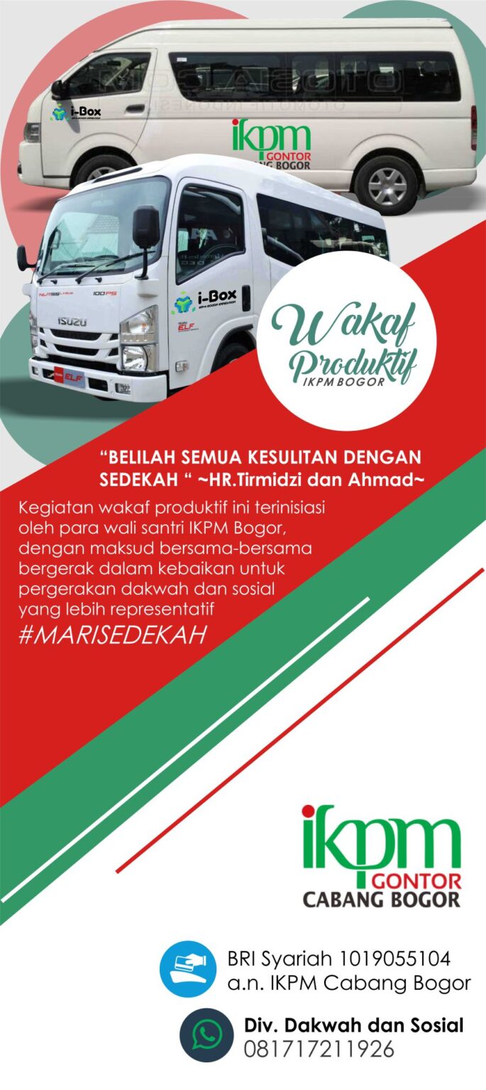 Wakaf Produktif - IKPM Bogor Official